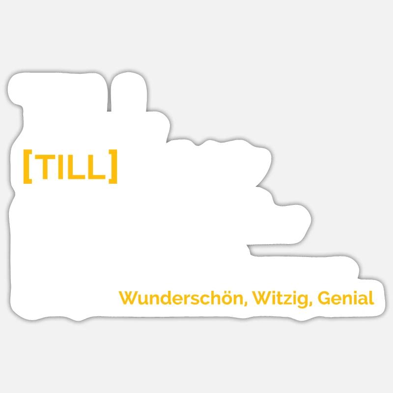 Sticker Größe S (10 x 10 cm) - 