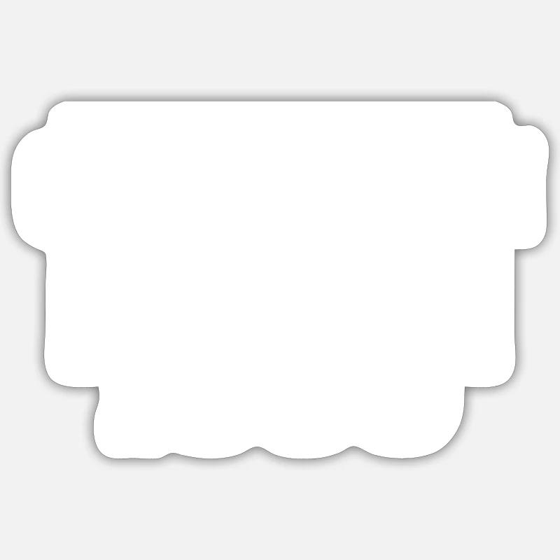 Dicton 1995 - Sticker taille S (10 x 10 cm) - blanc mat