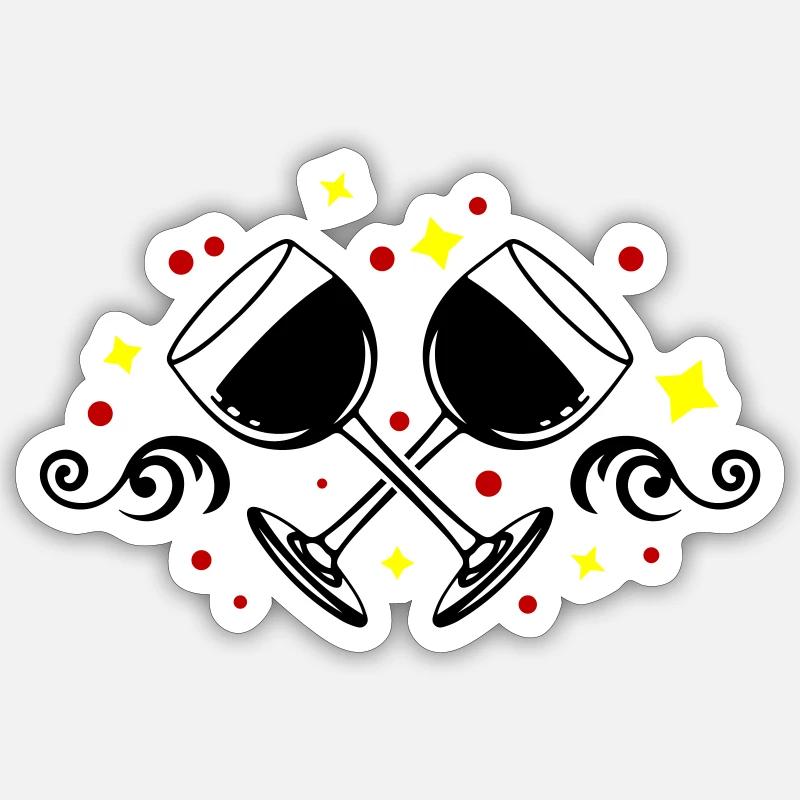 Sticker Größe S (10 x 10 cm) - 