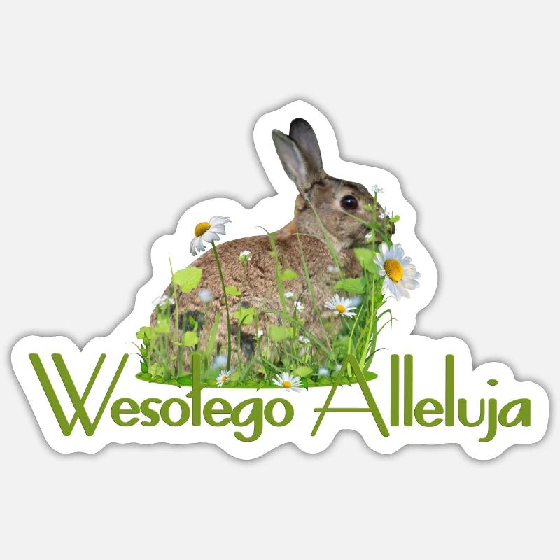 Happy Easter Sticker size S (10 x 10 cm)