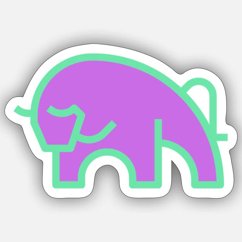 Sticker Größe S (10 x 10 cm) - 