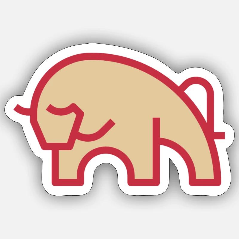 Sticker taille S (10 x 10 cm) - 