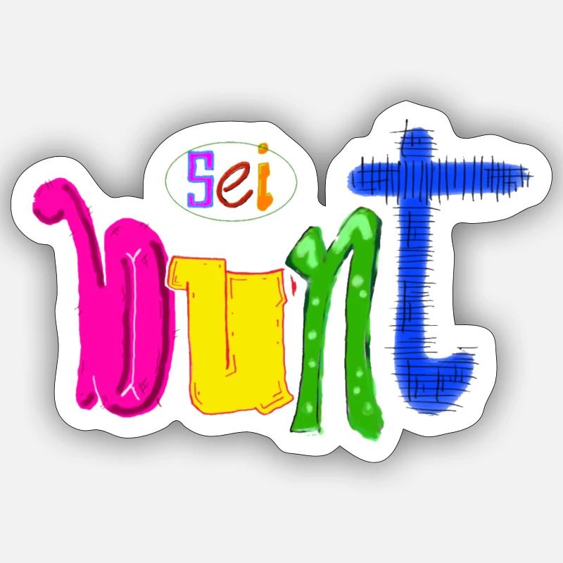 Sticker Größe S (10 x 10 cm) - 