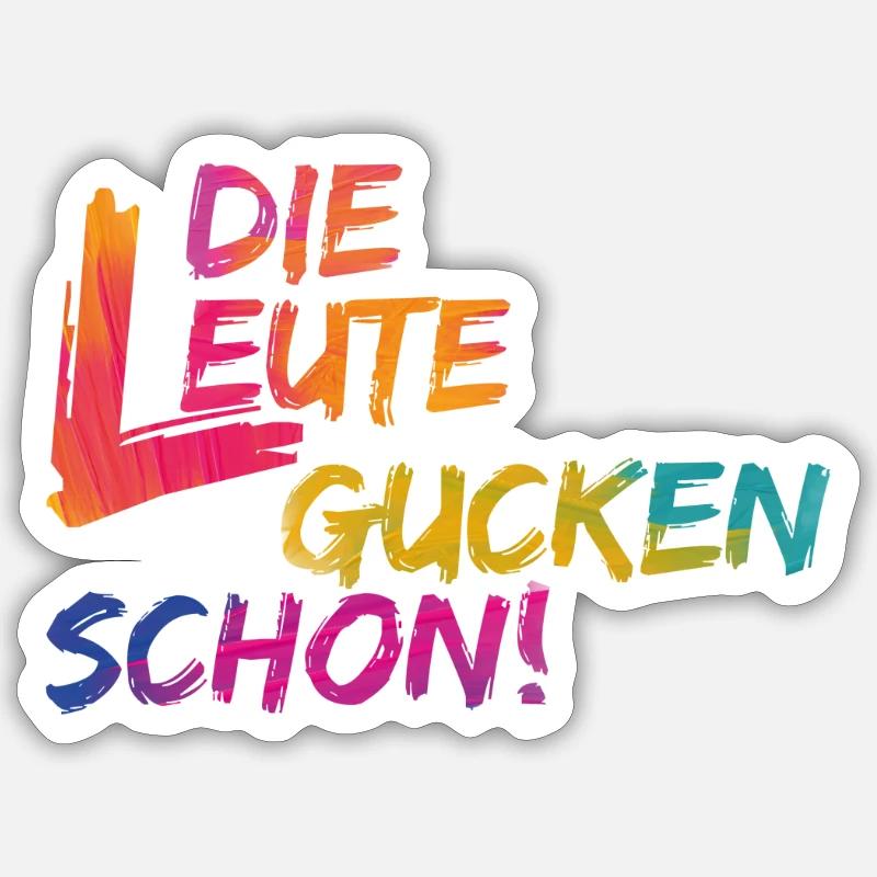 Sticker Größe S (10 x 10 cm) - 