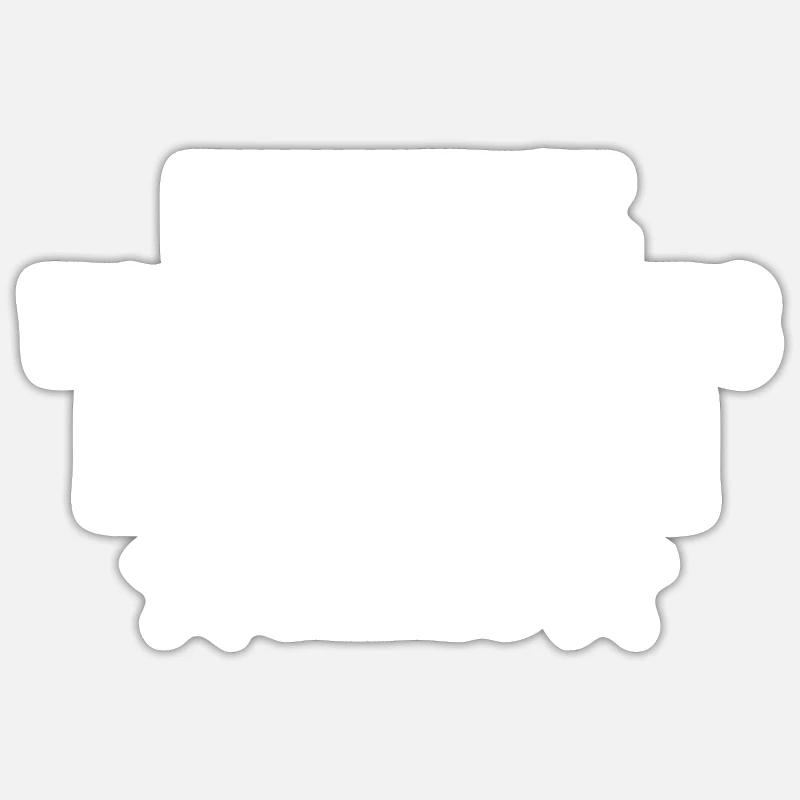 Moin - Sticker Größe S (10 x 10 cm) - Mattweiß