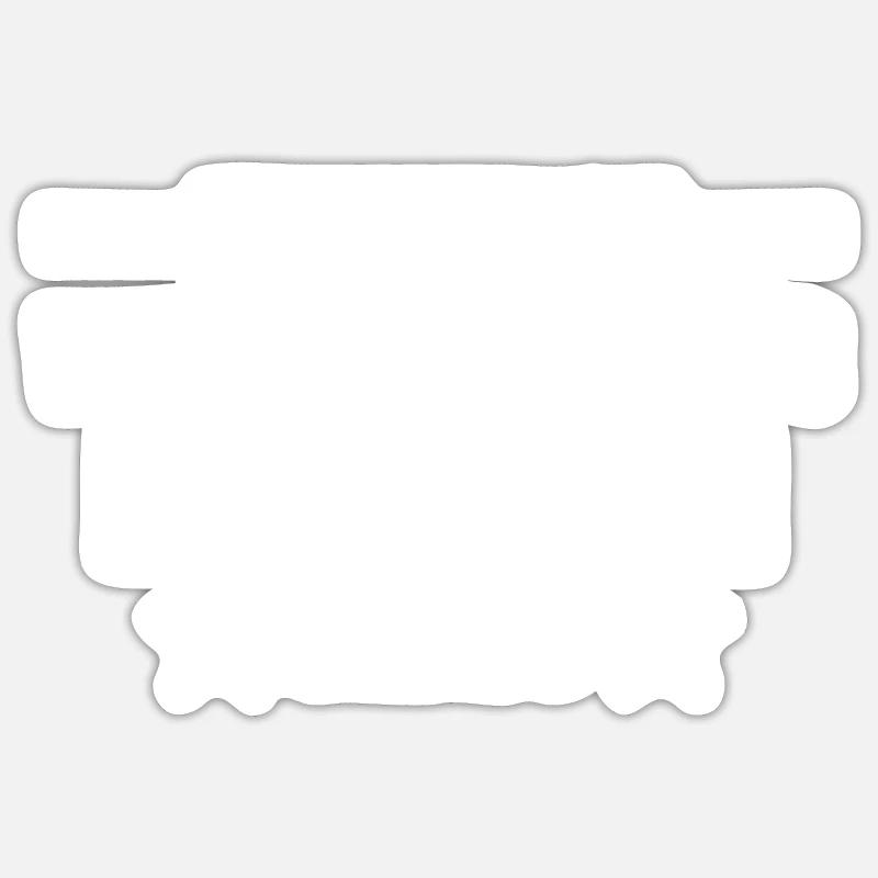 Moin - Sticker Größe S (10 x 10 cm) - Mattweiß