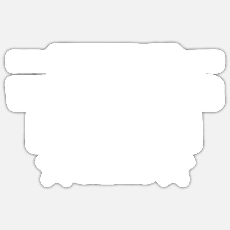 Moin - Sticker Größe S (10 x 10 cm) - Mattweiß