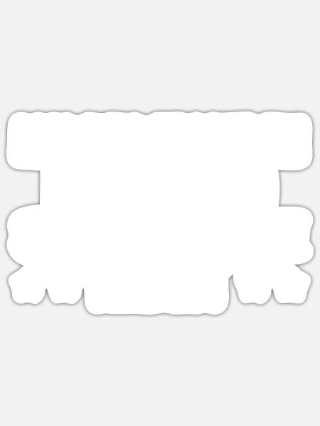 Ich Bin Nicht Im Ruhestand Sport Ist Harte Arbeit - Sticker Größe S (10 x 10 cm) - Mattweiß