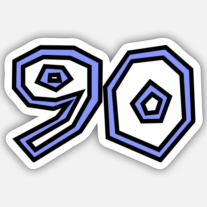 Sticker Größe S (10 x 10 cm) - 