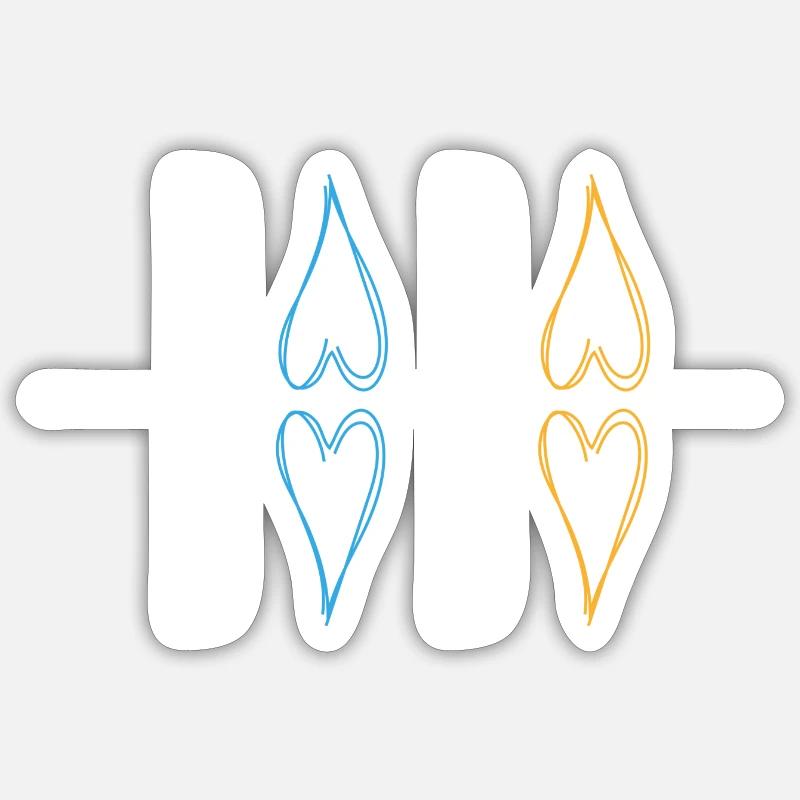 Sticker taille S (10 x 10 cm) - 