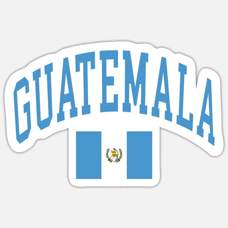 Guatemala - Sticker size S (10 x 10 cm) - white matte