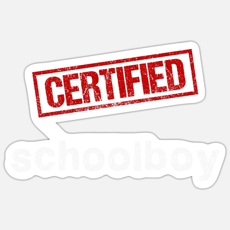 Pupil - Sticker size S (10 x 10 cm) - white matte