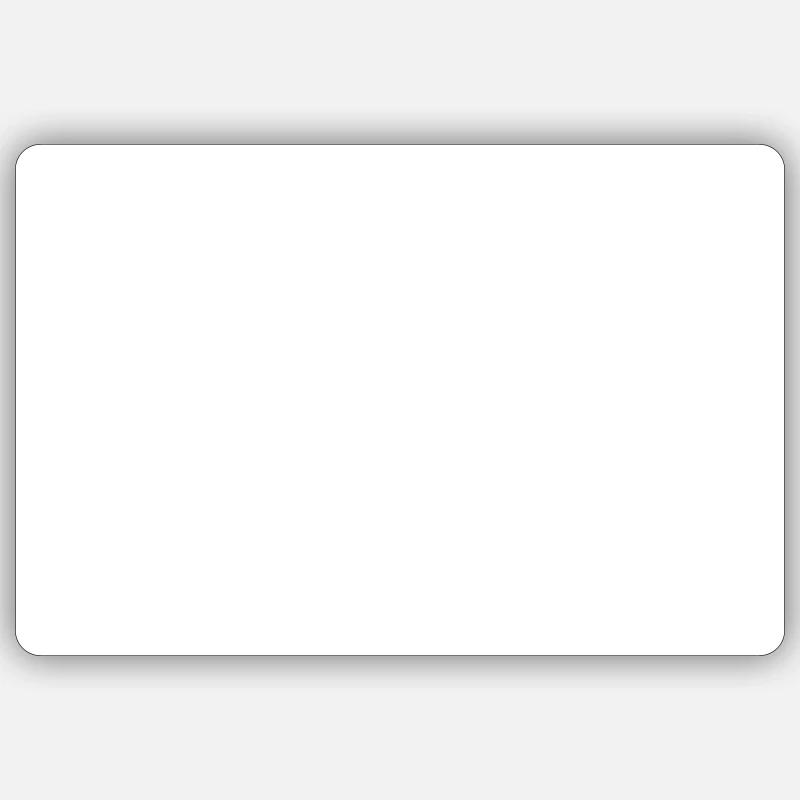Kaffe Spruch - Sticker Größe S (10 x 10 cm) - Mattweiß
