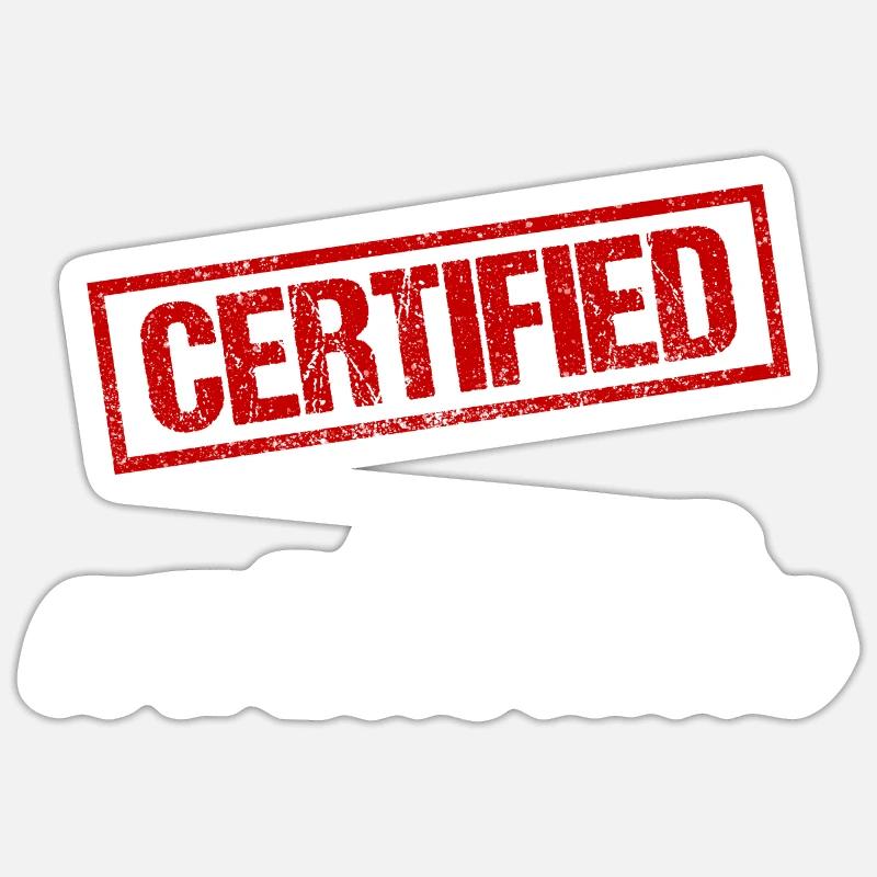 Workaholic Sticker size S (10 x 10 cm)