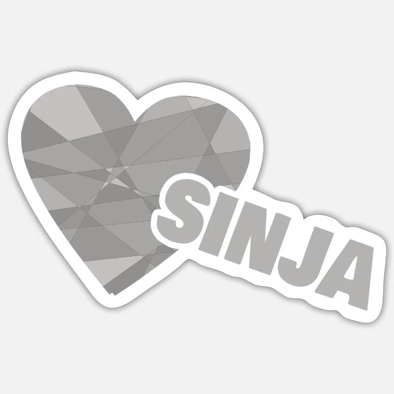 Cher Sinja, Sticker taille S (10 x 10 cm)