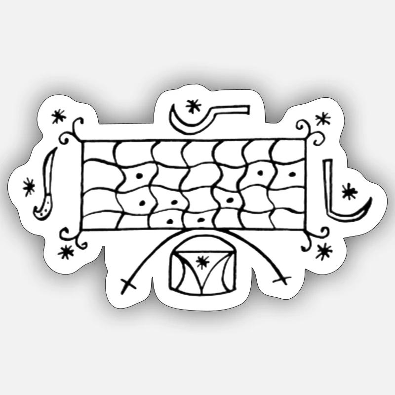 Sticker taille S (10 x 10 cm) - 