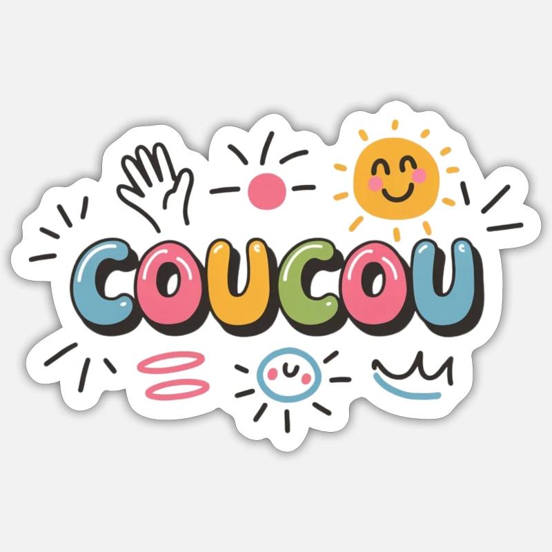 Sticker taille S (10 x 10 cm) - 