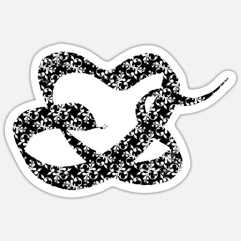 Sticker Größe S (10 x 10 cm) - 
