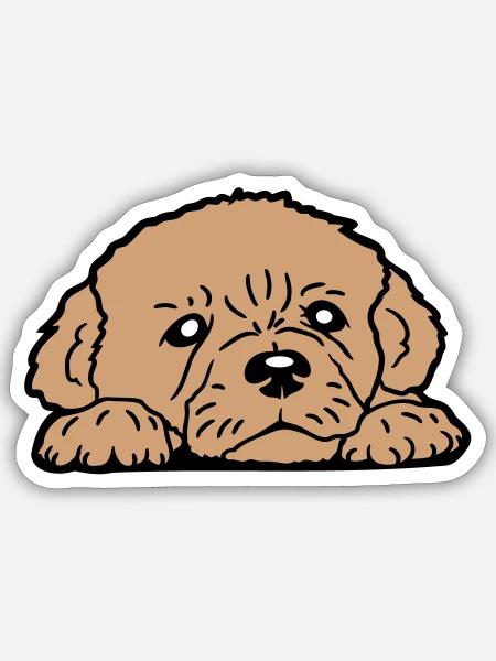 - Sticker size S (10 x 10 cm) - white matte