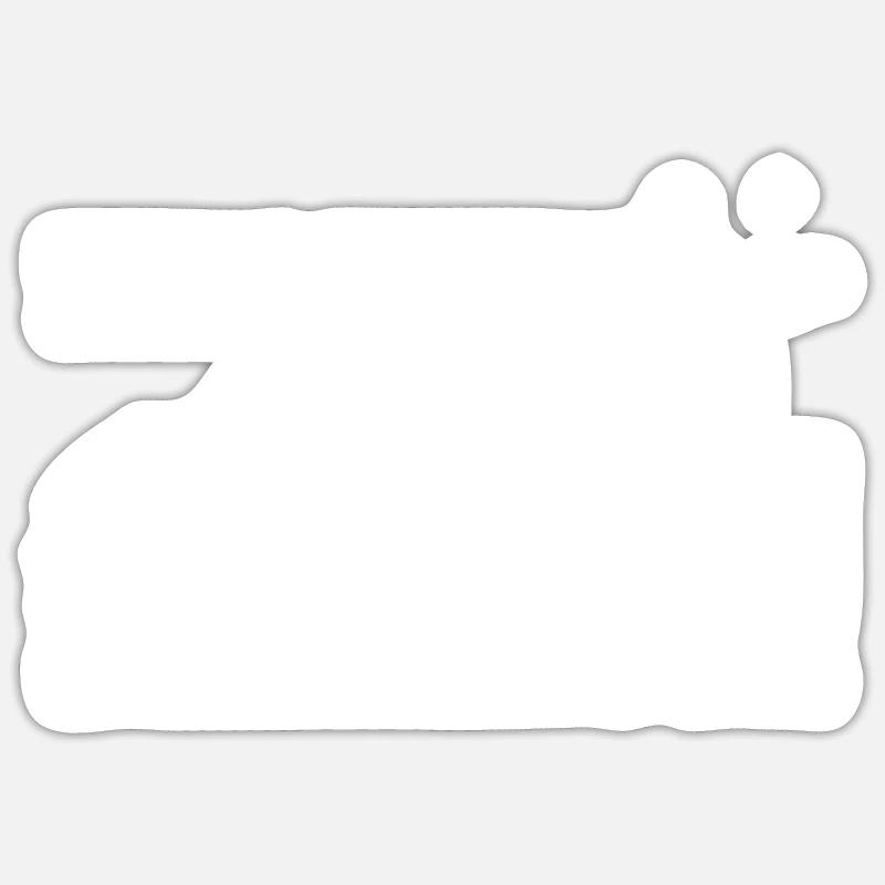 Badminton Evolution Silhouette Sticker size S (10 x 10 cm)