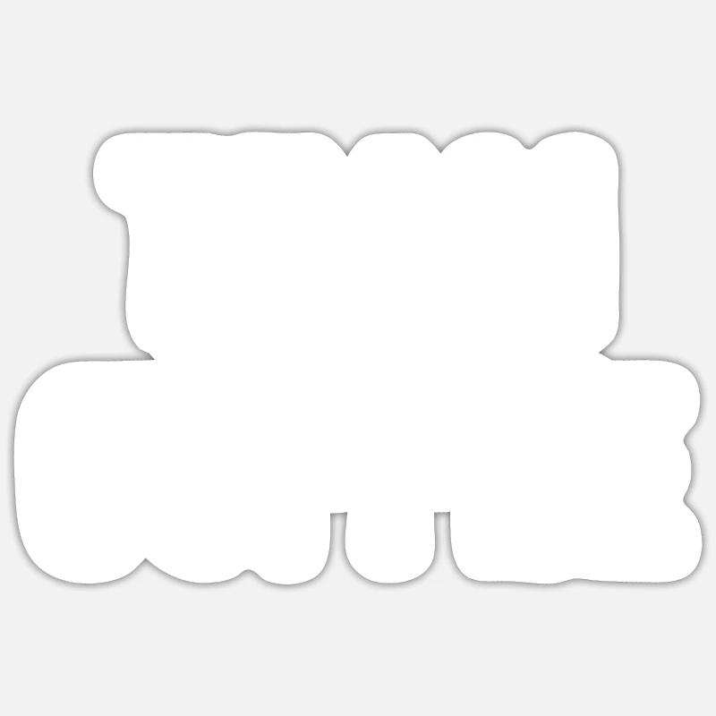 Team Coffee - Sticker Größe S (10 x 10 cm) - Mattweiß
