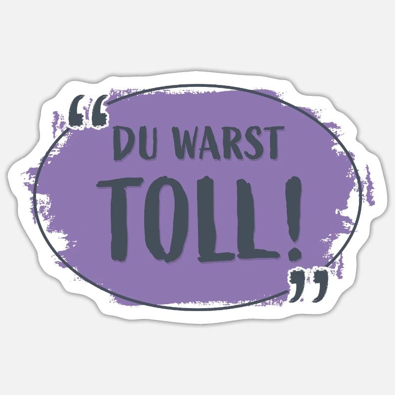Sticker Größe S (10 x 10 cm) - 