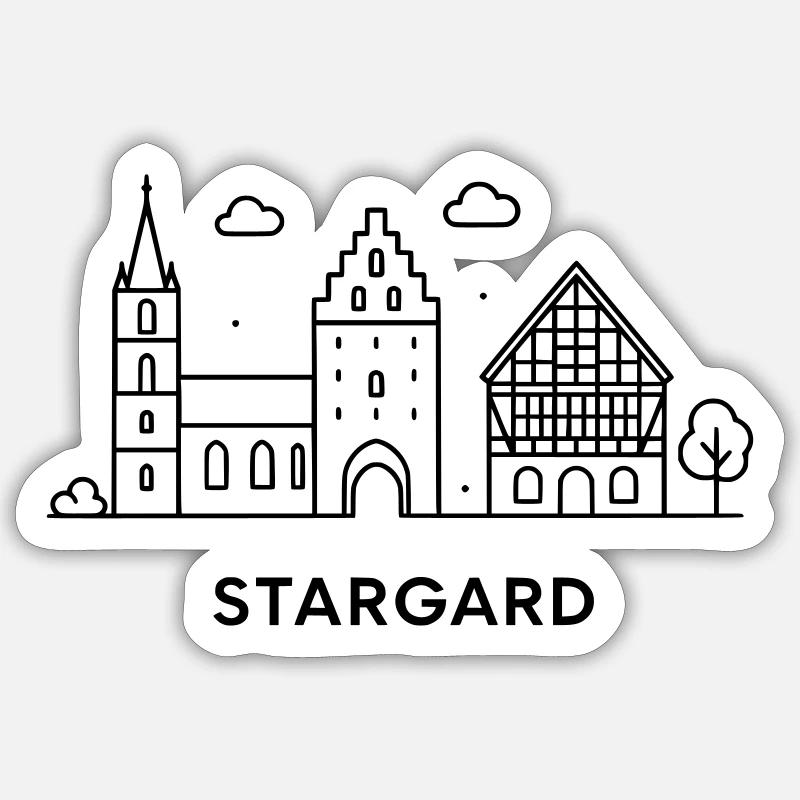 Sticker Größe S (10 x 10 cm) - 