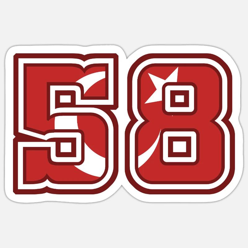 Sivas - Sticker size S (10 x 10 cm) - white matte