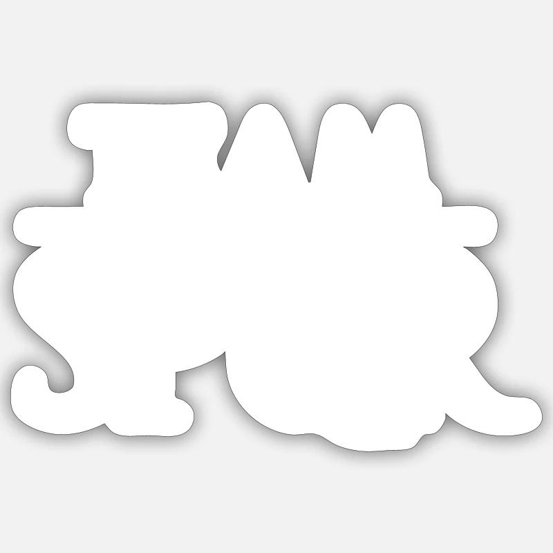 Team SPQR Logo Vector Bright Sticker size S (10 x 10 cm)