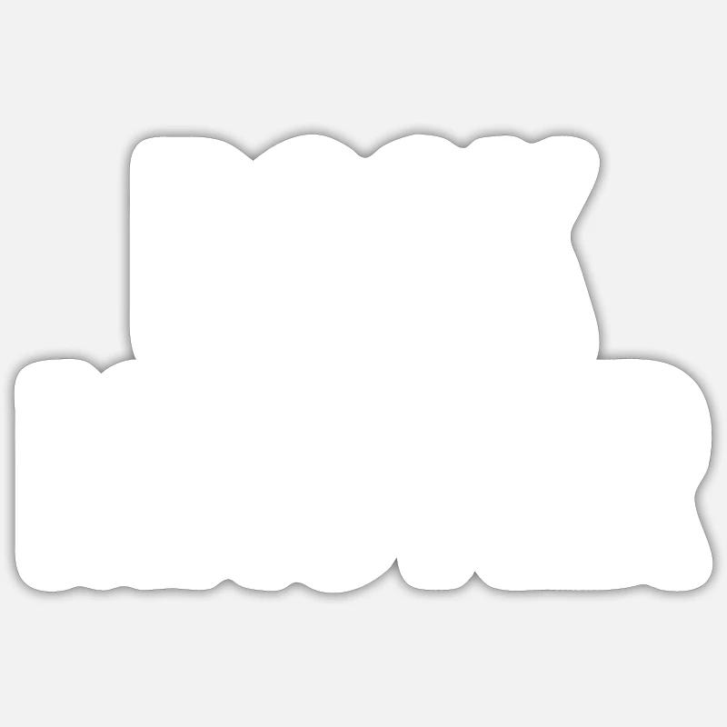 Dock Master - Sticker size S (10 x 10 cm) - white matte