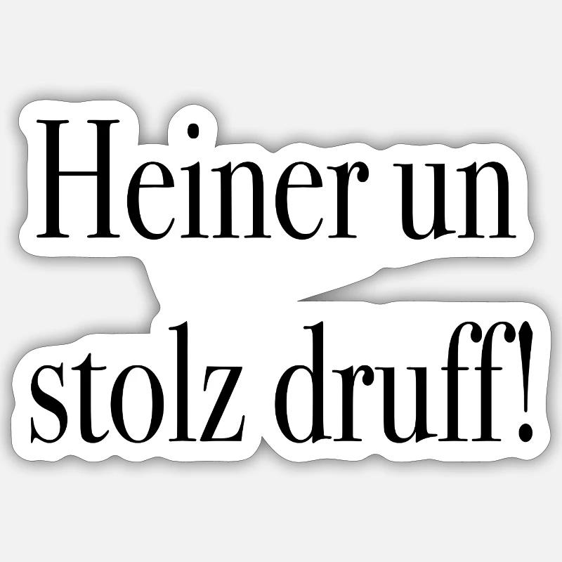 Sticker Größe S (10 x 10 cm) - 