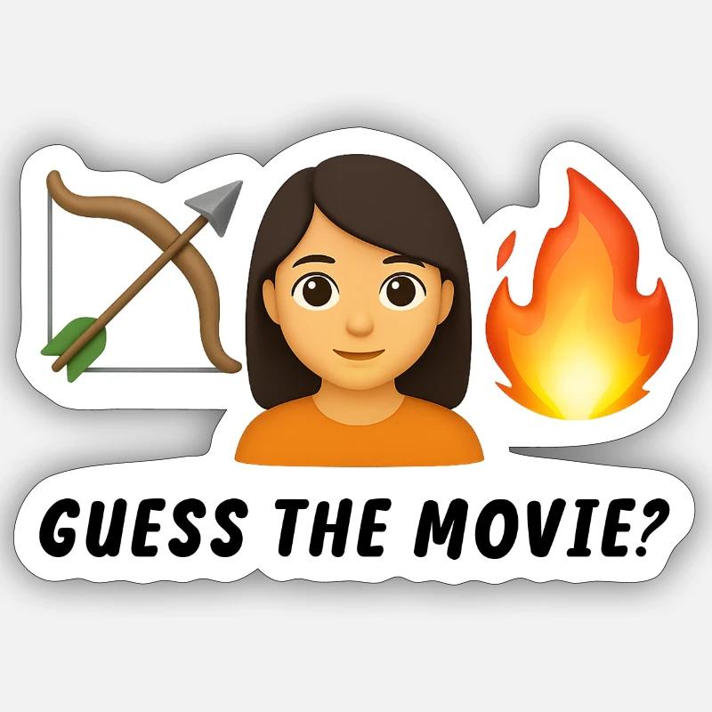 Conception de motifs d’aventure et de feu Sticker taille S (10 x 10 cm)