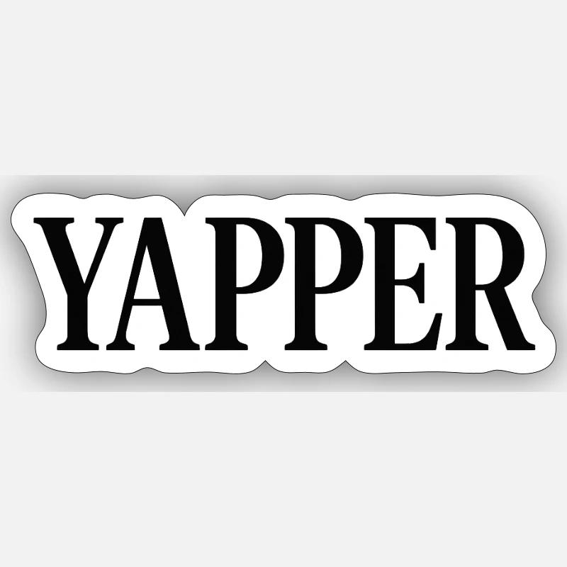 Yapper Sticker size S (10 x 10 cm)