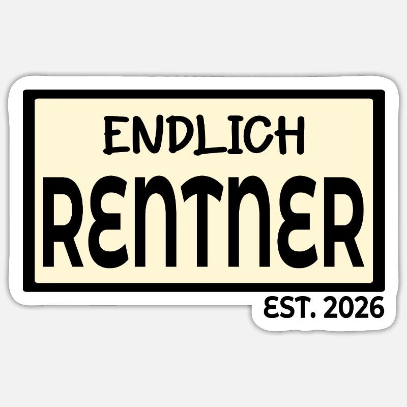 Sticker Größe S (10 x 10 cm) - 