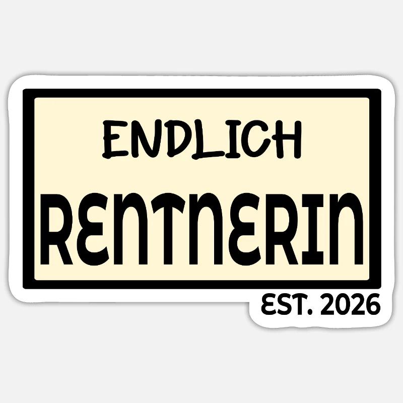Sticker Größe S (10 x 10 cm) - 