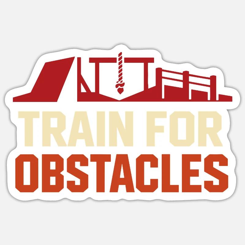 Obstacle Course Racer Obstacle Course Ocr Sticker size S (10 x 10 cm)