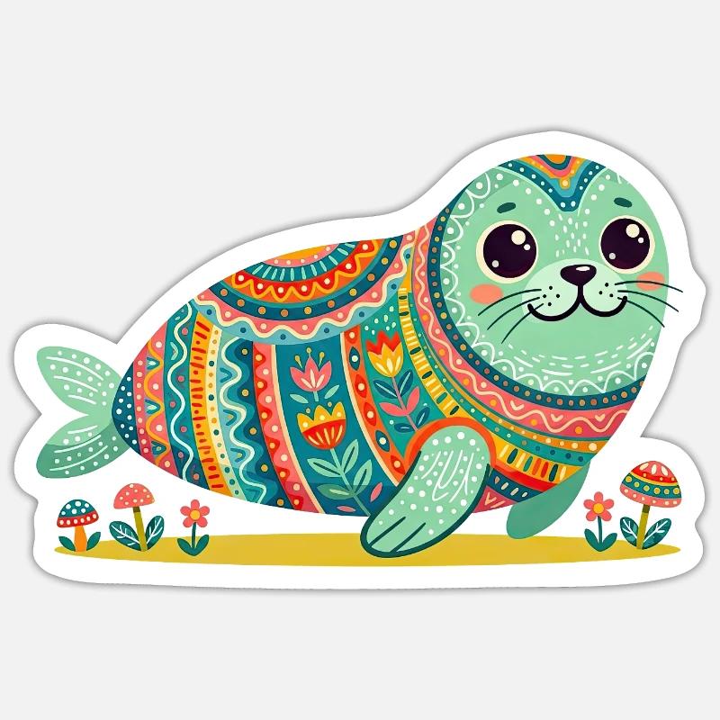 Sticker Größe S (10 x 10 cm) - 