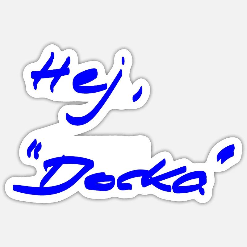 Welcome - different - Swedish Sticker size S (10 x 10 cm)