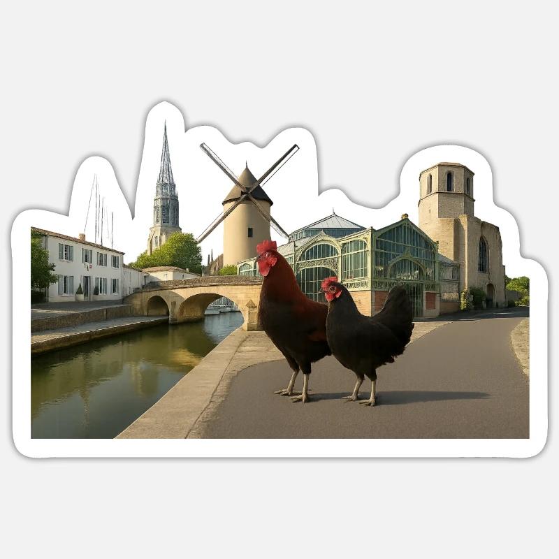 Sticker Größe S (10 x 10 cm) - 