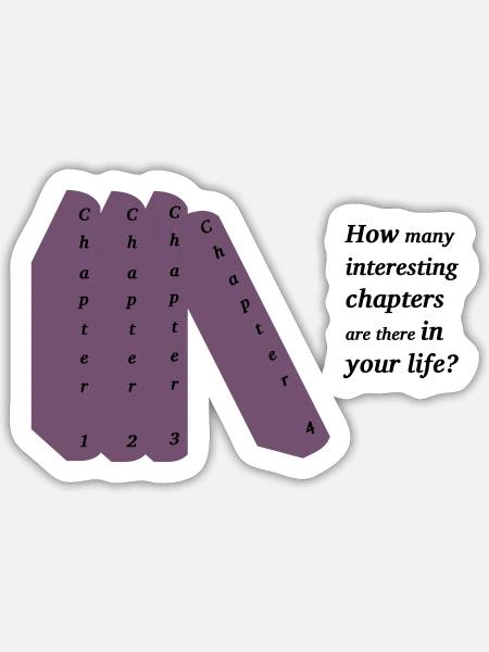 DEIN Leben. Your life. - Sticker Größe S (10 x 10 cm) - Mattweiß