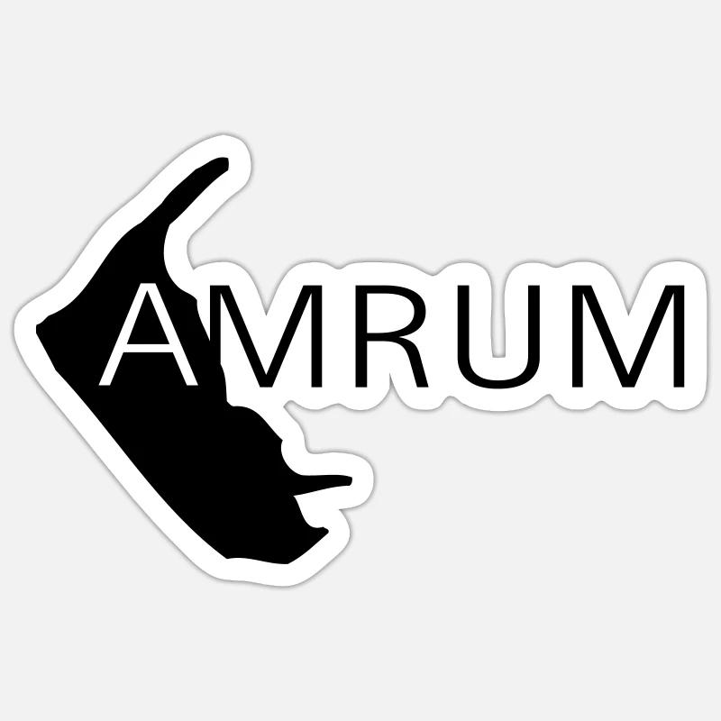 AMRUM Sticker size S (10 x 10 cm)