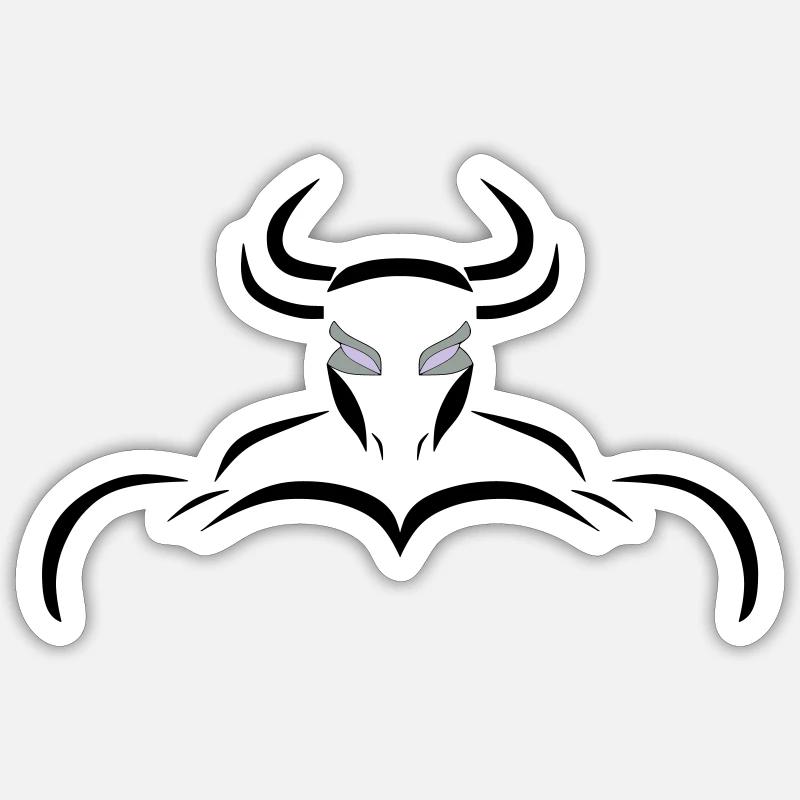 Alpha-Taurus Sticker Größe S (10 x 10 cm)