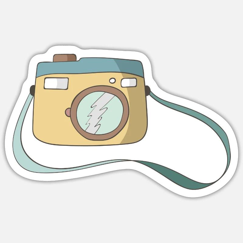 camera Sticker size S (10 x 10 cm)