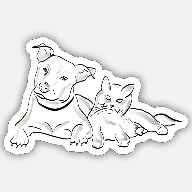 Sticker Größe S (10 x 10 cm) - 