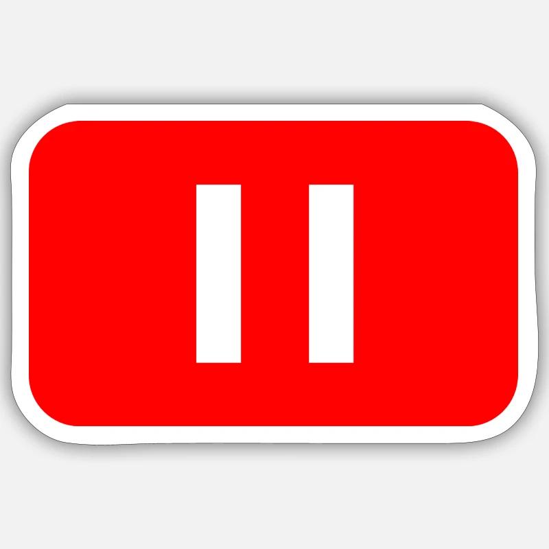 Sticker Größe S (10 x 10 cm) - 