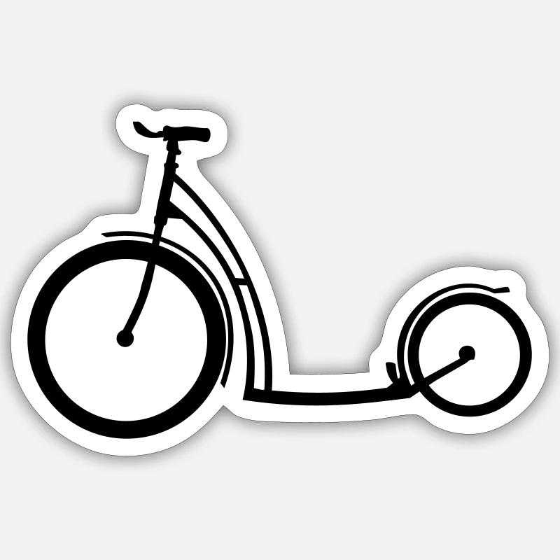 Scooters Sticker size S (10 x 10 cm)