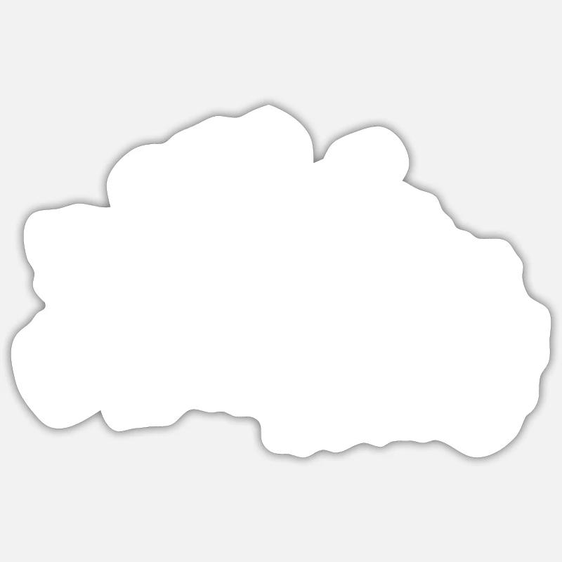 Tool - Sticker size S (10 x 10 cm) - white matte