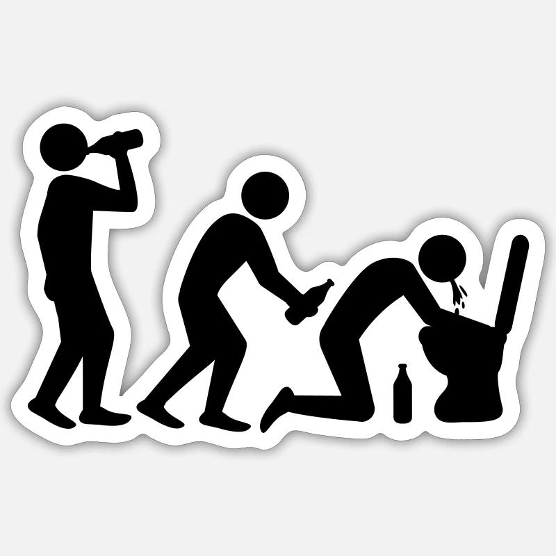 Sticker Größe S (10 x 10 cm) - 