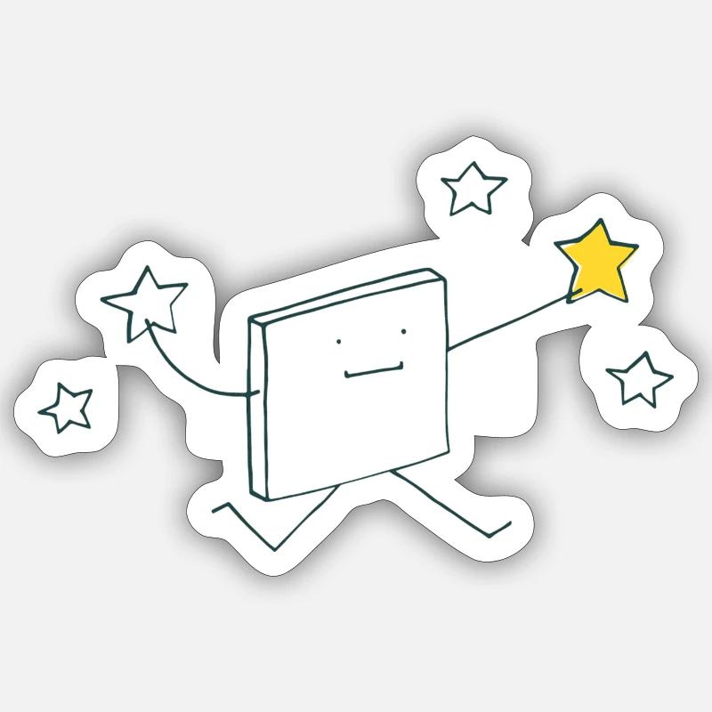 Sticker size S (10 x 10 cm) - 