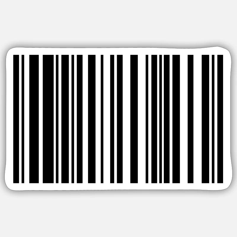 Barcode Sticker Größe S (10 x 10 cm)